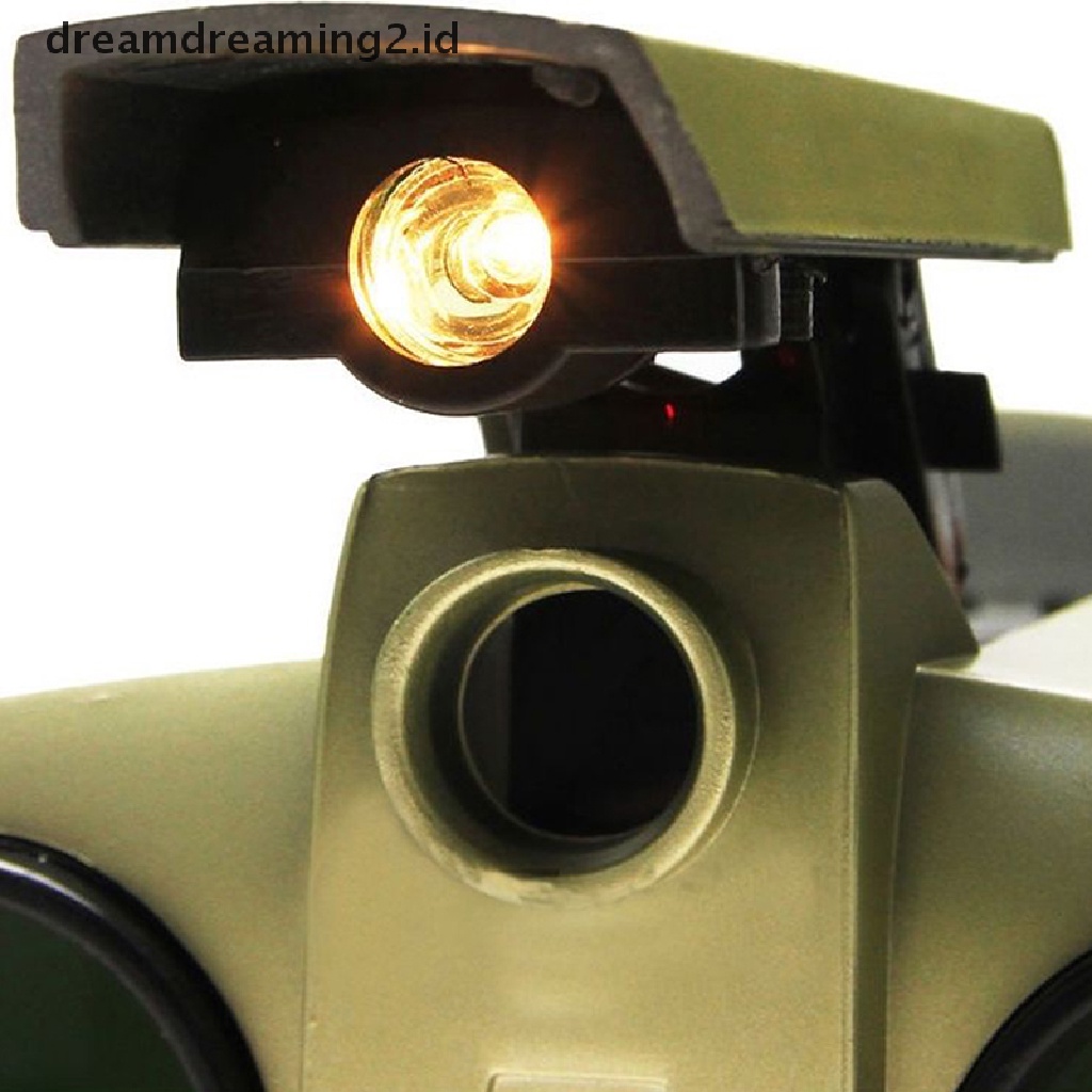 (dream) 4x30mm Night Vision Viewer Pengintai Spy Scope Teropong Pop-up Cahaya Baru.