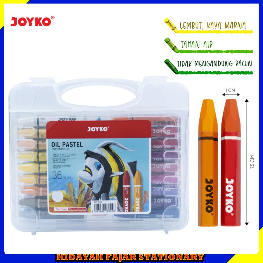 

Crayon 36 warna / Crayon / Crayon JOYKO