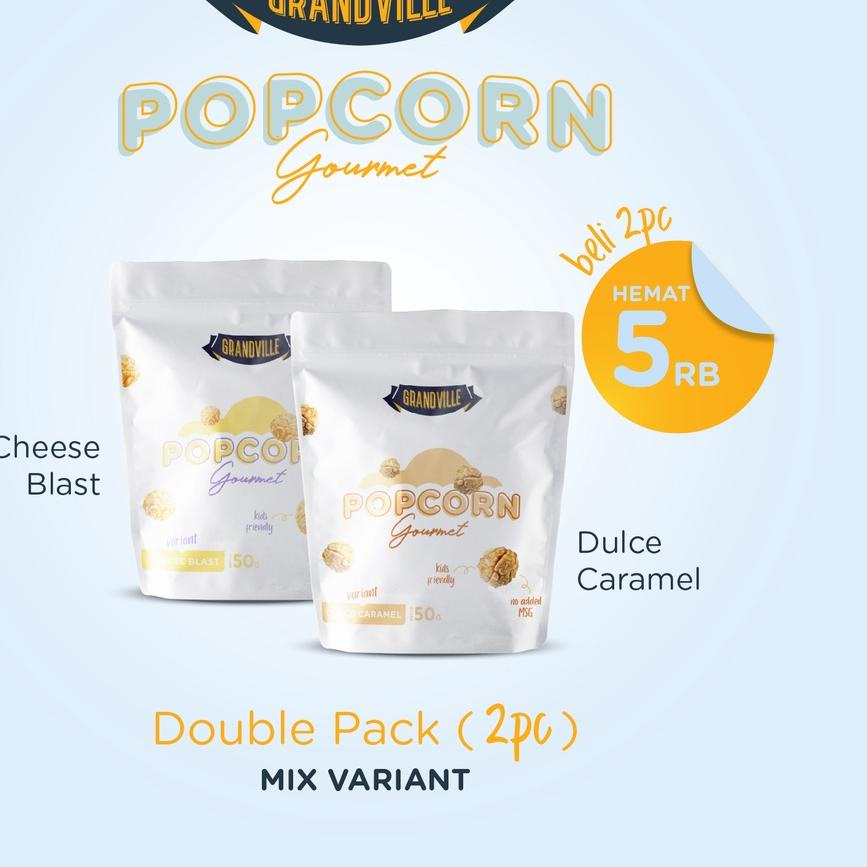 

❃ Grandville Popcorn Gourmet Double Pack New Variant ⅍