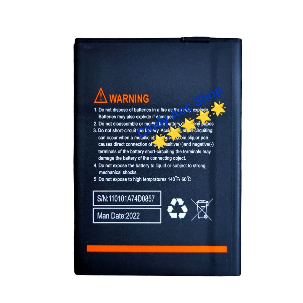 Baterai For Evercoss M6 M60 M6A U6C Xtream 2 Prime Batre Original Batrai