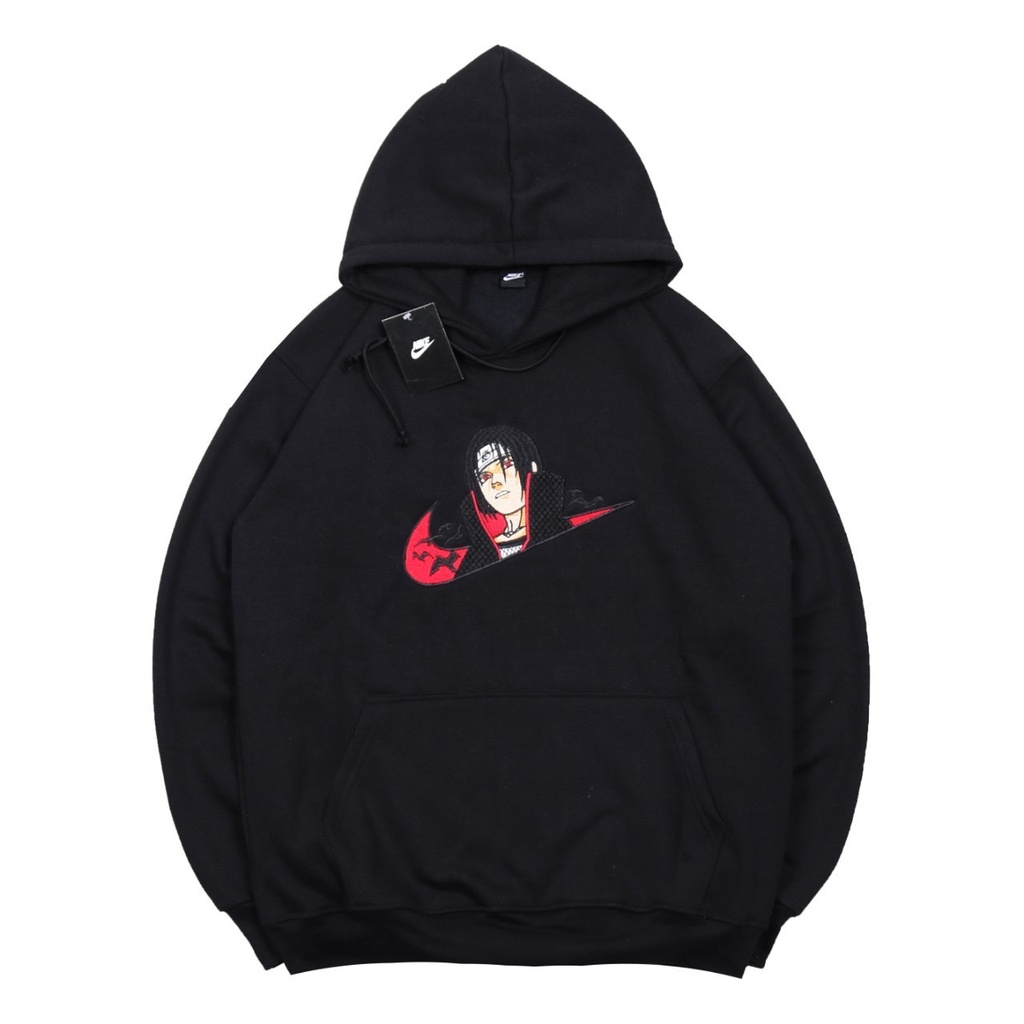 JAKET SWEATER HOODIE NIKE X ANIME ITACHI FONT FULLBORDIR &amp; FULLTAG - BANYAK VARIAN ANIME BEST SELLER