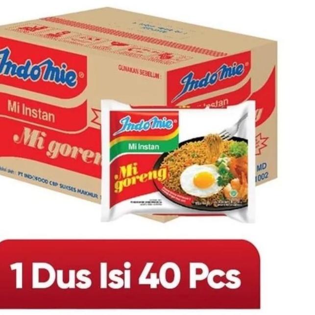 

♛ Indomie Goreng / Soto / Rendang / Ayam Geprek { 1 Dus - 40 Pcs & 1/2 Dus isi 20 Pcs } ℮