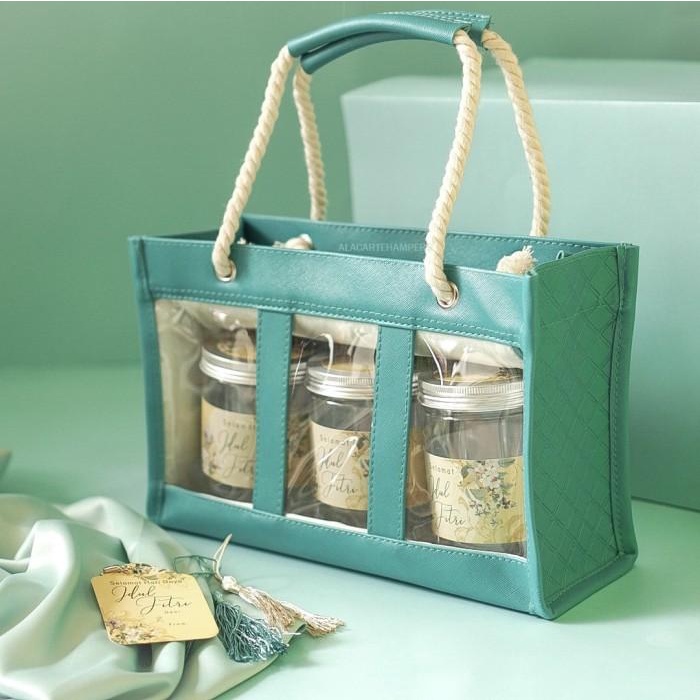 

Paket Hampers Lebaran Tas Souvenir Parcel Cookies Cantik Mewah Kotak 011