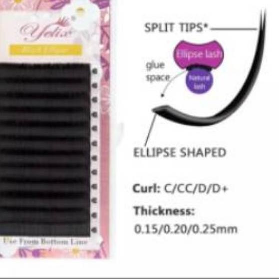 ✾ yelix black ellipse ✤