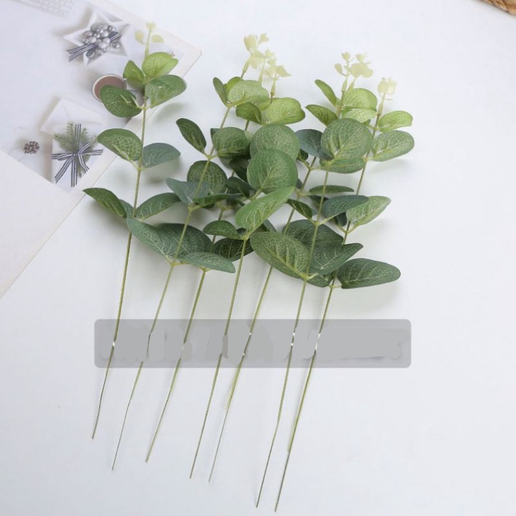 Daun Eucalyptus Artificial / Eukaliptus Satuan