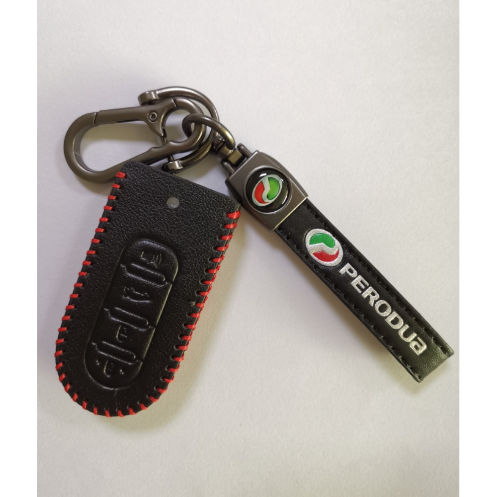 Perodua BEZZA AXIA ARUZ MYVI GEN3 Car Key Cover Case Sarung Kunci Kereta Remote Case Aksesoris2020Perodua Key KeychainToyota Rush Wigo Casing Remote2021 2022 Aksesoris