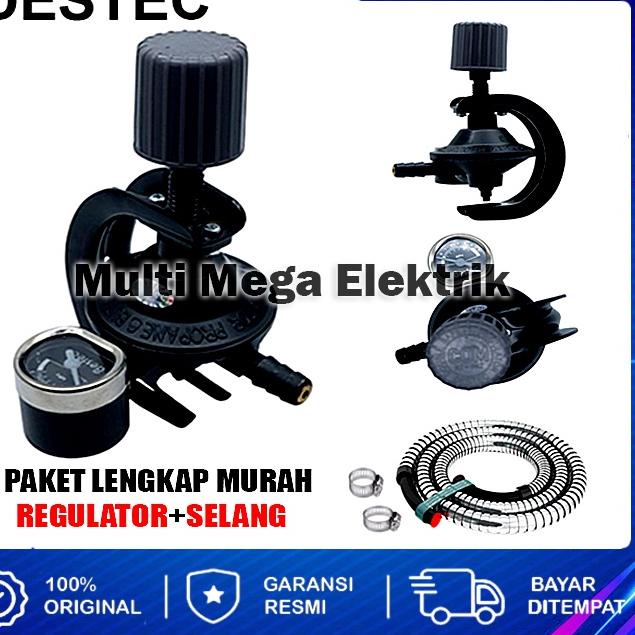 ☟ REGULATOR KOMPOR GAS / REGULATOR GAS / REGULATOR / SELANG REGULATOR KOMPOR GAS / REGULATOR DESTEC 