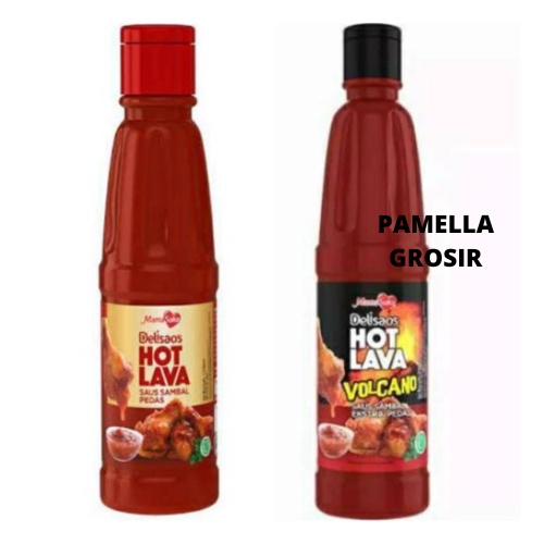 

HOT LAVA - VOLCANO MAMASUKA DELISAOS 260 ML SAUS SAMBAL PEDAS HALAL