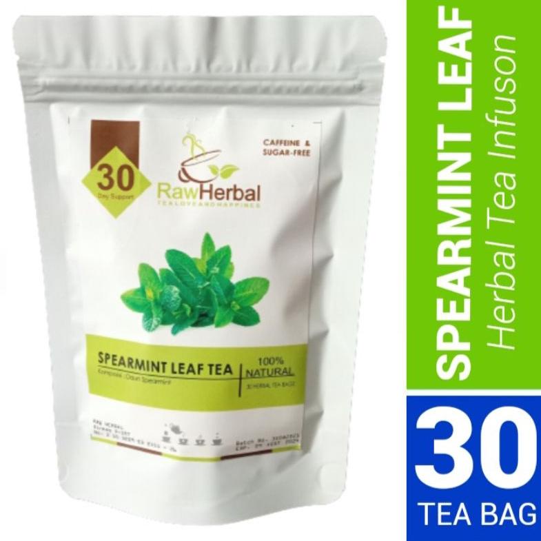 

ORIGINAL% Spearmint Leaf Tea : Teh Daun Spearmint Isi 30 Tea Bag