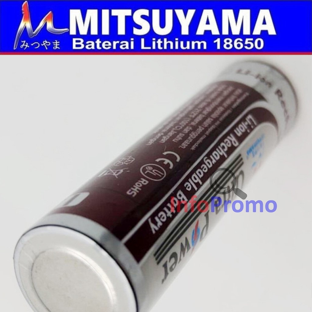 BATERAI 18560 RECHARGEABLE