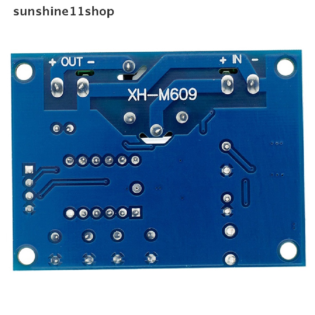 Sho XH-M609 DC 12V-36V Charger Module Modul Perlindungan Tegangan Daya Rendah Putus Papan Modul Perlindungan OverDischarge N