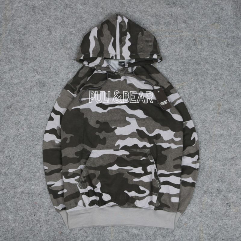Hoodie Camo Pull & Bear
