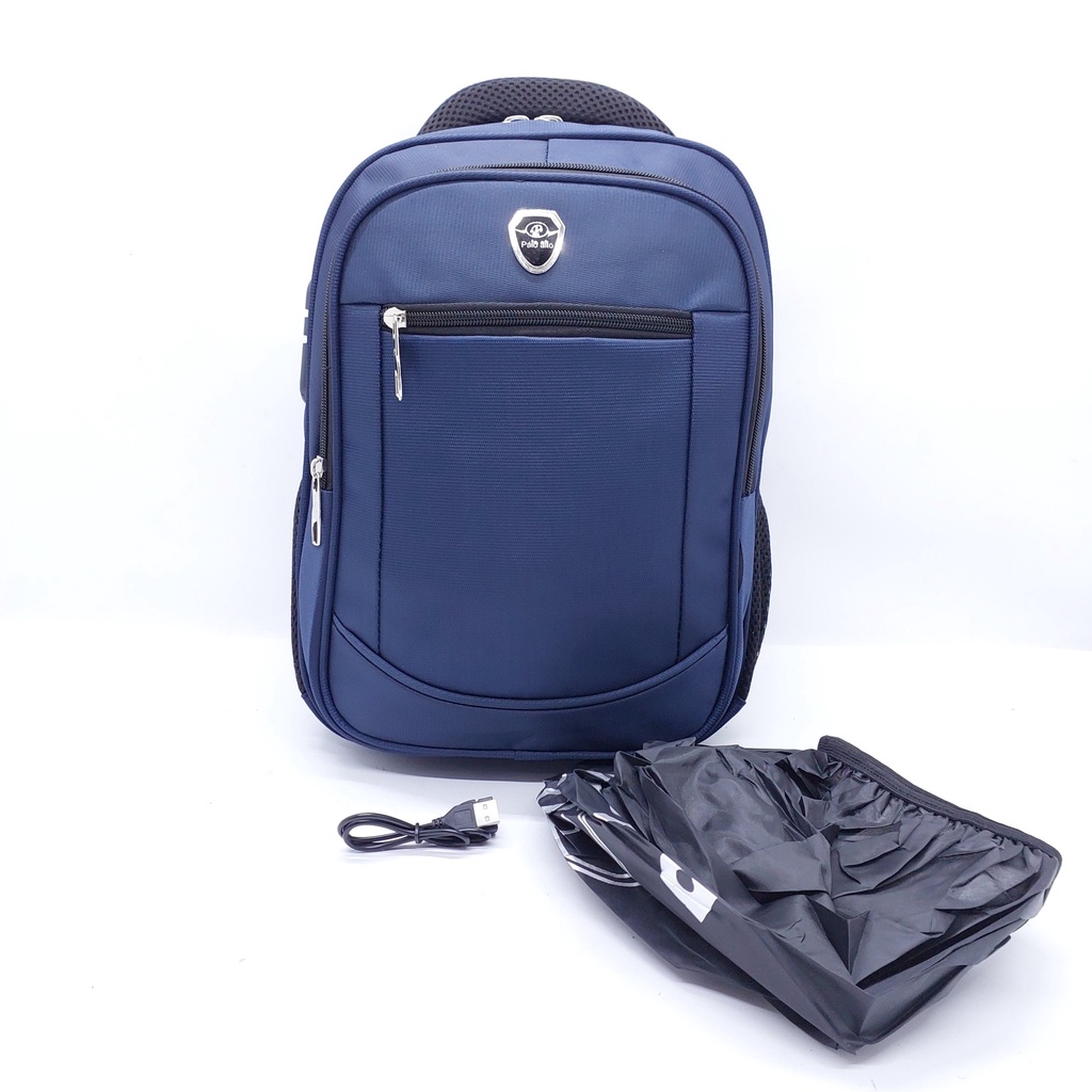 TAS PALO ALTO 14 INCHI KUNCI NOMOR ORIGINAL BARU / TAS LAPTOP PALO ALTO USB + KUNCI NOMOR MURAH / TAS KERJA PALO ALTO MURAH 16&quot; BAHAN KANVAS / TAS SEKOLAH SD SMP SMA PALO ALTO KANVAS 14&quot; MURAH / RANSEL LAPTOP PALO ALTO LOCK NUMBER/ RANSEL KERJA ALTO MURAH