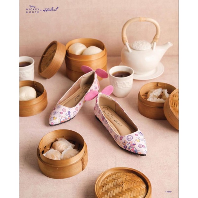 HARGA ITTA ITTAHERL X MICKEY MINNIE RABBIT CNY PROSPERITY MAXI POINTY SIZE 39