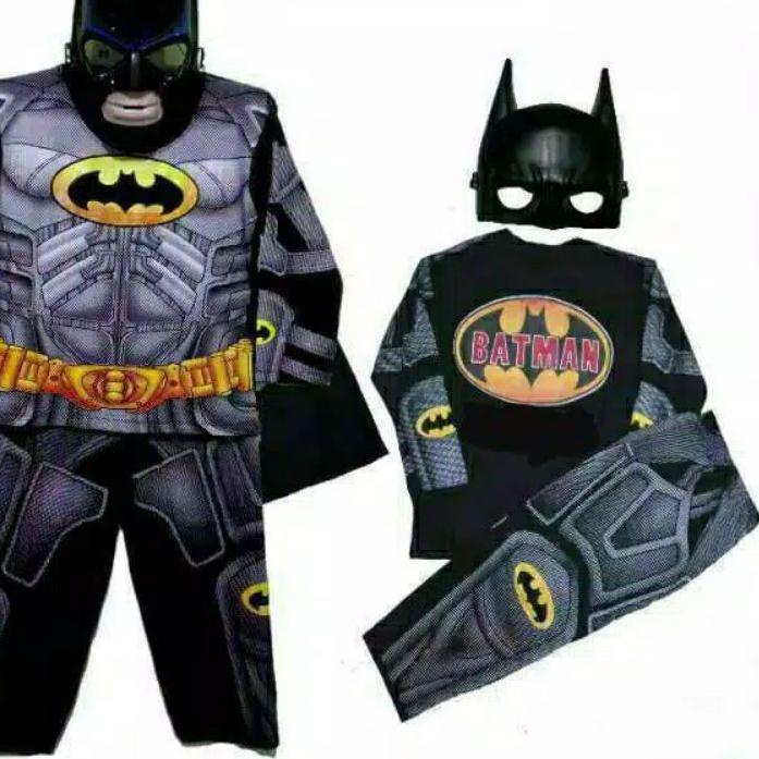 ○ GRATIS TOPENG / BAJU ANAK BATMAN TOPENG SAYAP / KOSTUM ANAK BATMAN SAYAP ♚