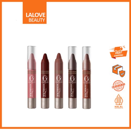 Madame Gie Magnifique Lip Crayon Satin - MakeUp Lipstik