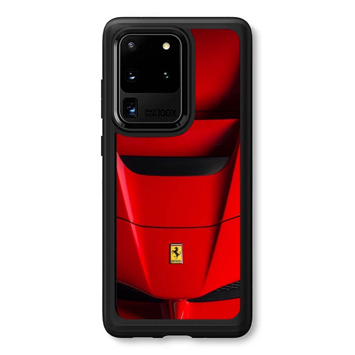 Casing Hardcase Case Samsung galaxy S8 S9 S10 S20 Plus Ultra Lite E 5G Ferrari Car AB0951 Custom Cas