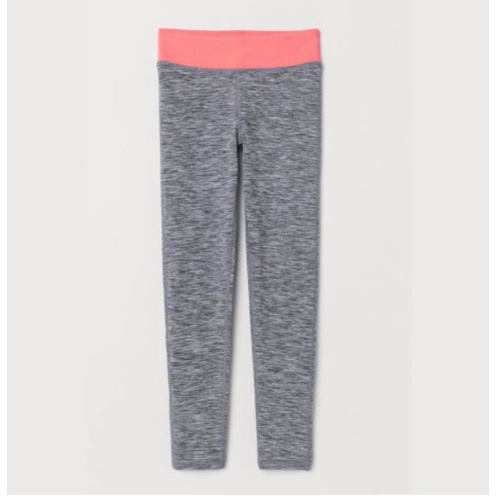 MURAH-CELANA HM LEGGING SPORT H&M GREY SIMPLY TWO COLOUR ANAK PEREMPUAN HNM 3.1.23