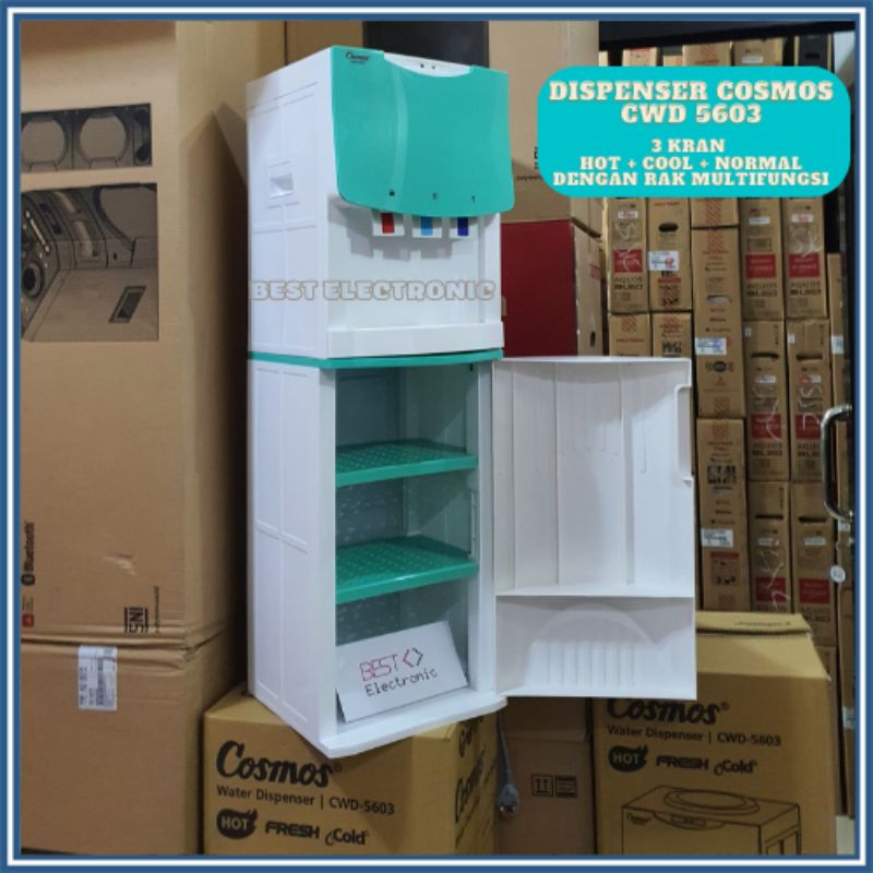 DISPENSER 3 KERAN TINGGI COSMOS CWD5603 CWD 5603 CWD-5603