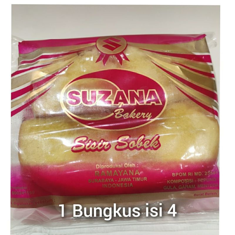 

ROTI SISIR SOBEK MENTEGA SUZANA 1 Pak isi 4