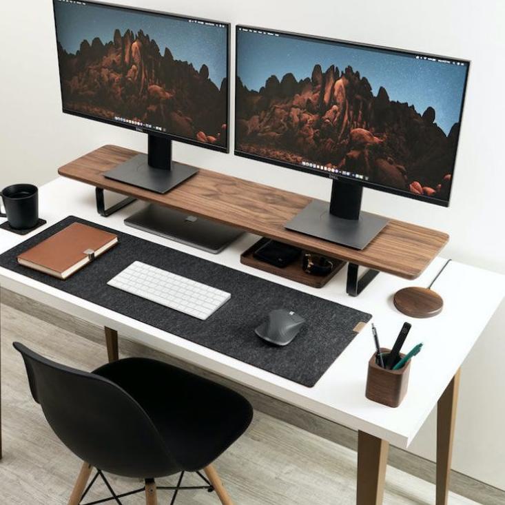 LarisSTAND MONITOR DEKSTOP KOMPUTER MEJA MONITOR TV AESTHETIC°
