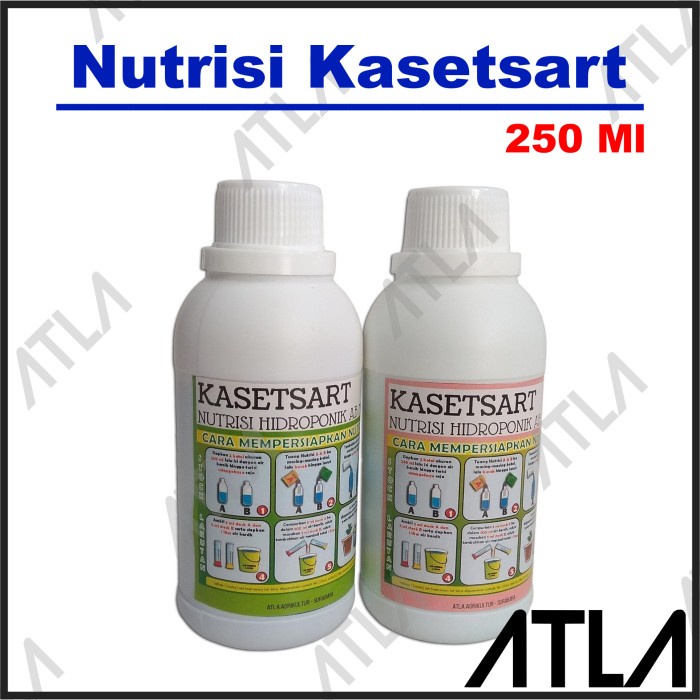 Pupuk Kasetsart 250 ml Nutrisi Hidroponik AB Mix Cair Sayur Daun FH016