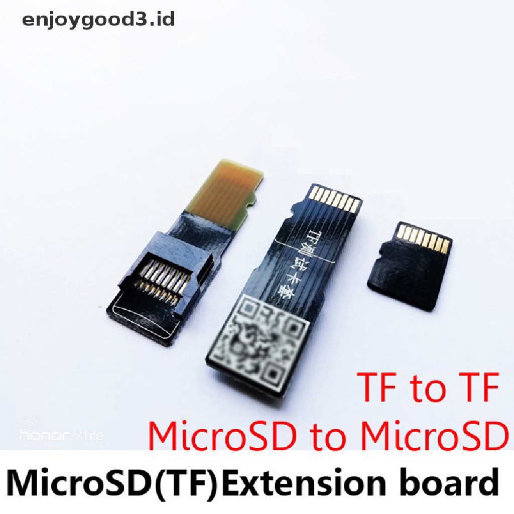 【 Rready Stock 】 Micro SD TF Memory Card Male to Female Extension Adapter Extender Test Tools PCBA Connector For Mobile Phone Computer MP3 MP4 GPS （ ID ）