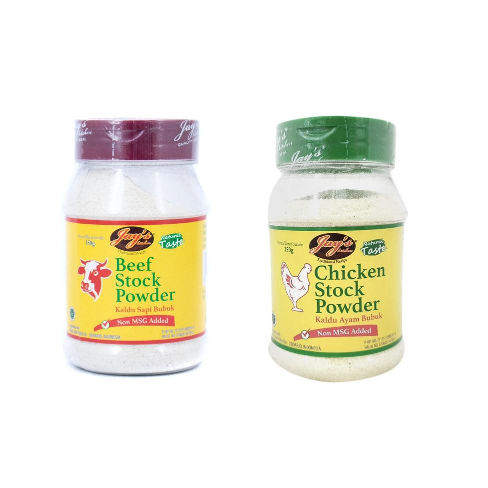 

U95 Jay's Beef stock powder/Jay's Chicken stock powder - kaldu ayam bubuk - kaldu sapi bubuk TREND ぢ