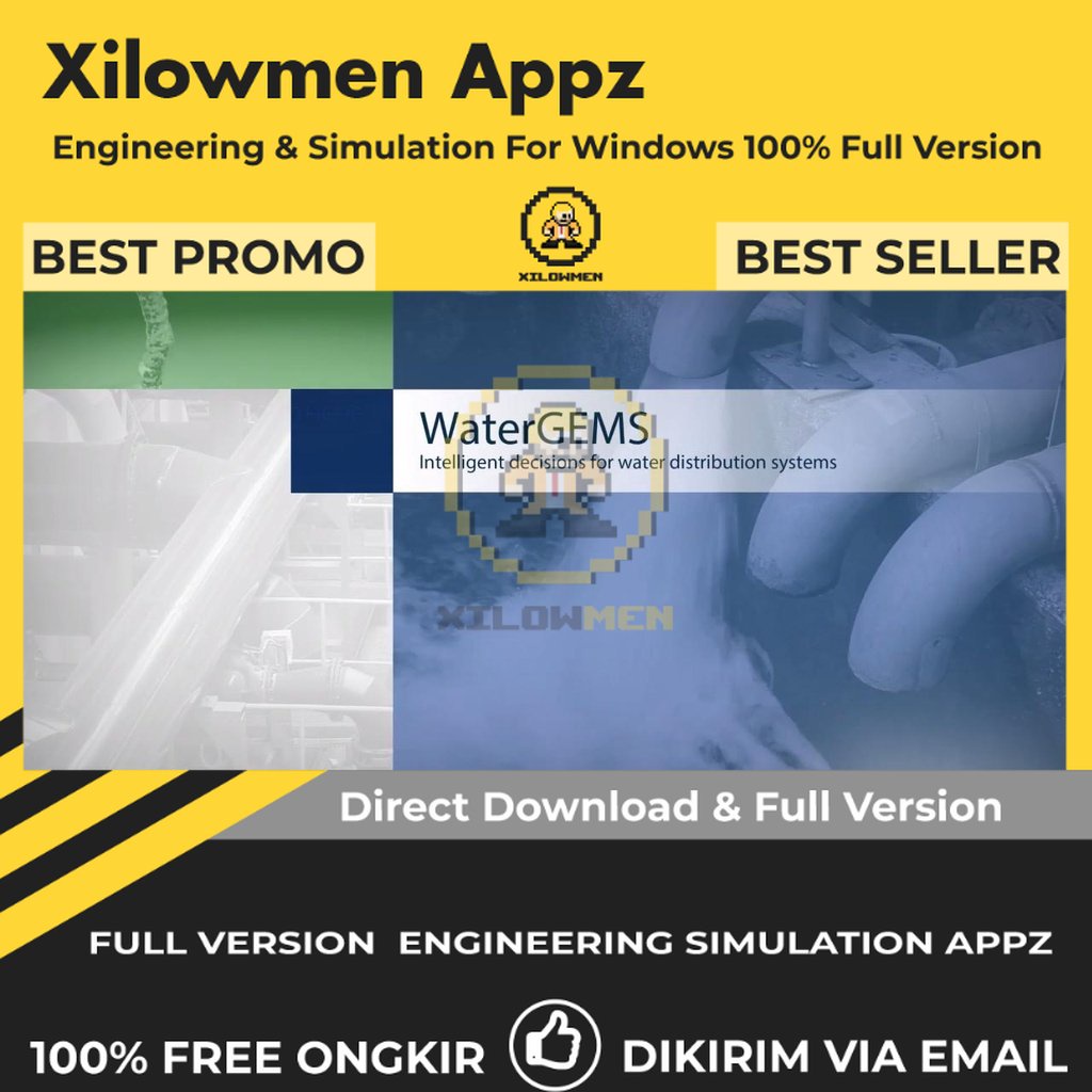 [Full Version] Bentley WaterGems CONNECT Edition Pro Engineering Software Lifetime Win OS