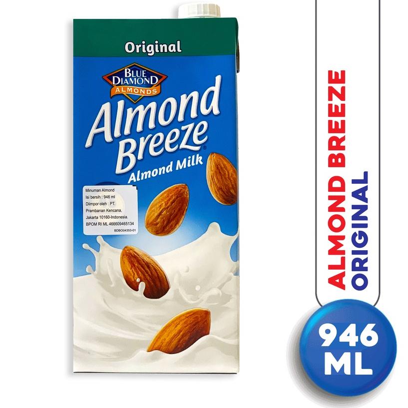 

✷ ALMOND BREEZE Almond Milk Original 946 ml Susu Almond Original ✶