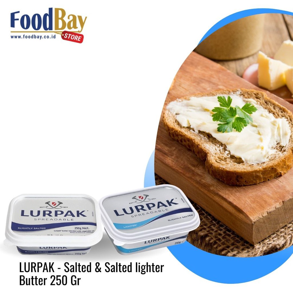 LURPAK Slighty Salted Butter 250 Gr