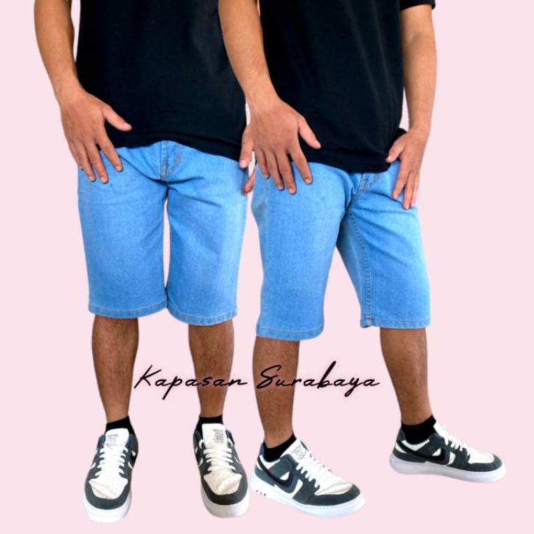 HOT SALE Celana pendek jeans pria/katok pendek levis cowok bagus