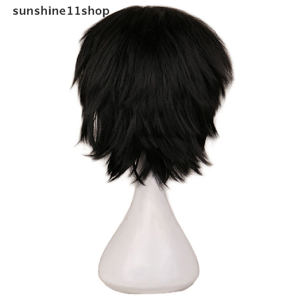 Sho Anime Demon Slayer Karakter Cosplay Wig Rambut Sintetis Tahan Panas N