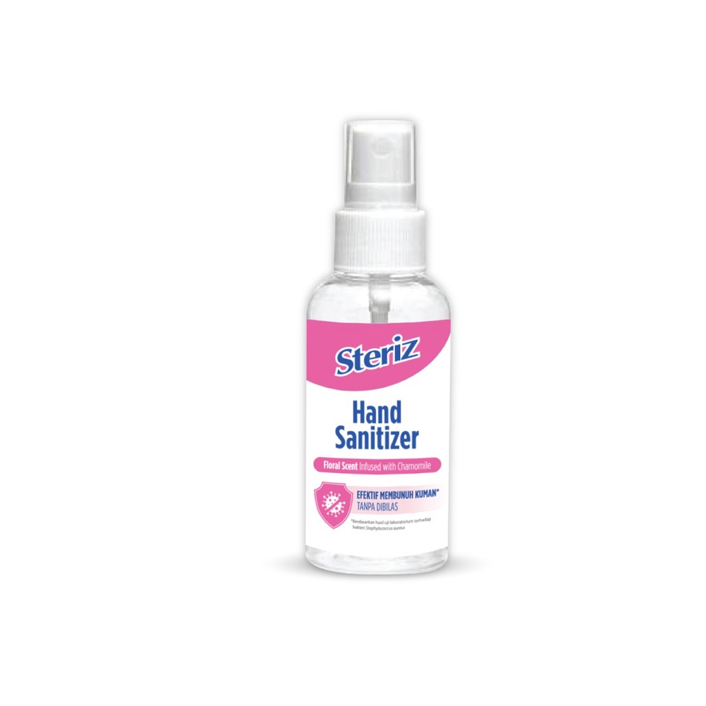 STERIZ Hand Sanitizer Antiseptic Floral Scent 60Ml