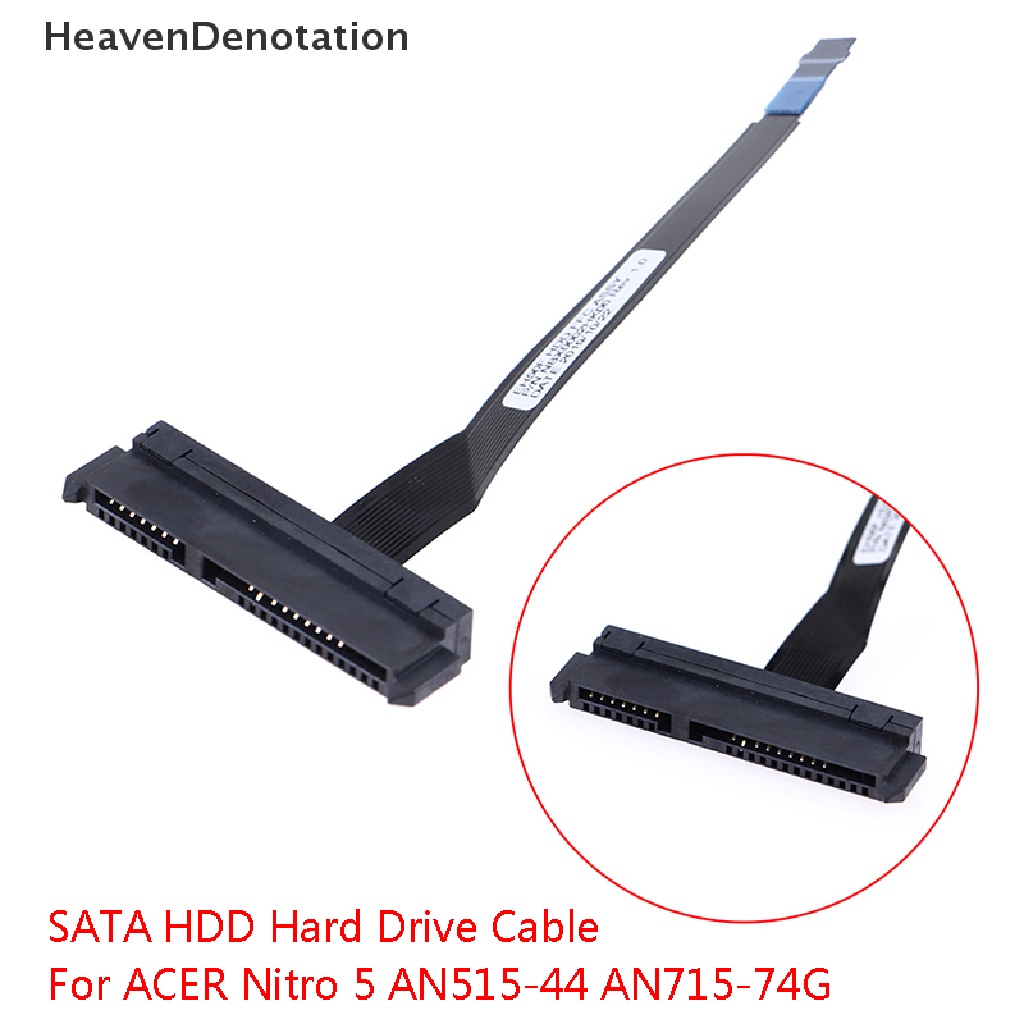 [HeavenDenotation] Konektor Kabel Hardisk HDD SATA Untuk ACER Nitro 5an515-44 AN715-74G NBX0002H HDV