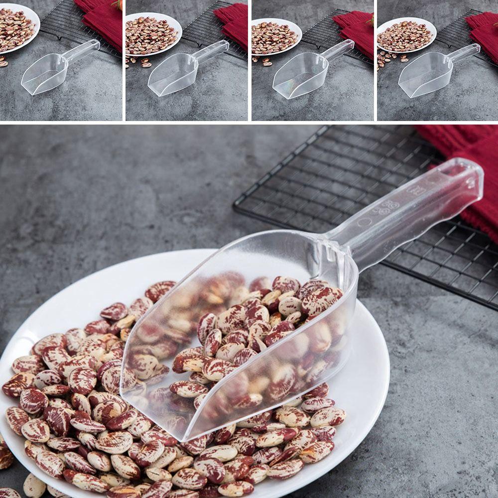 TOP Ice Scoops Plastic Scoop Grain Barang Kering Sekop Dapur Gadget