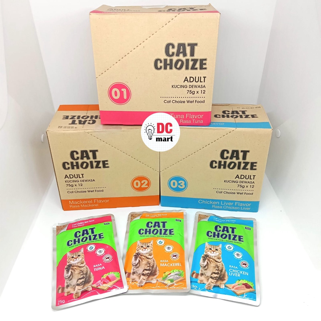 Cat Choize POUCH 75 Gr / Makanan Kucing Cair Sachet