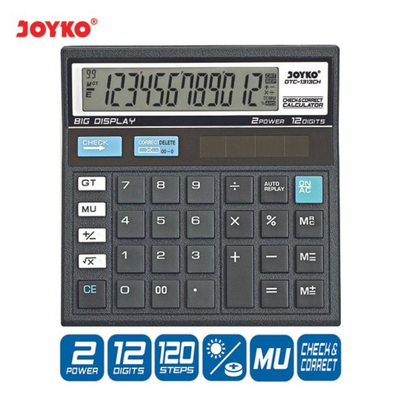 

Terlaris ✨ -Calkulator Joyko DTC 1313CH (ayo order msh harga lama stock baru 39000)- 2.2.23