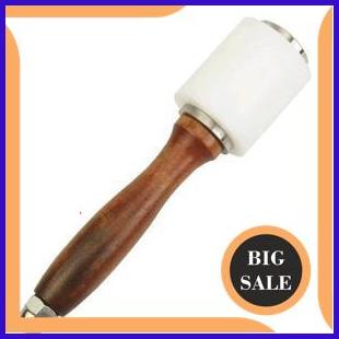 parts Palu Kulit Bahan Nilon Gagang Kayu Kerajinan Kulit HAMMER NYLON CRAFT LEATHER 1F3B23