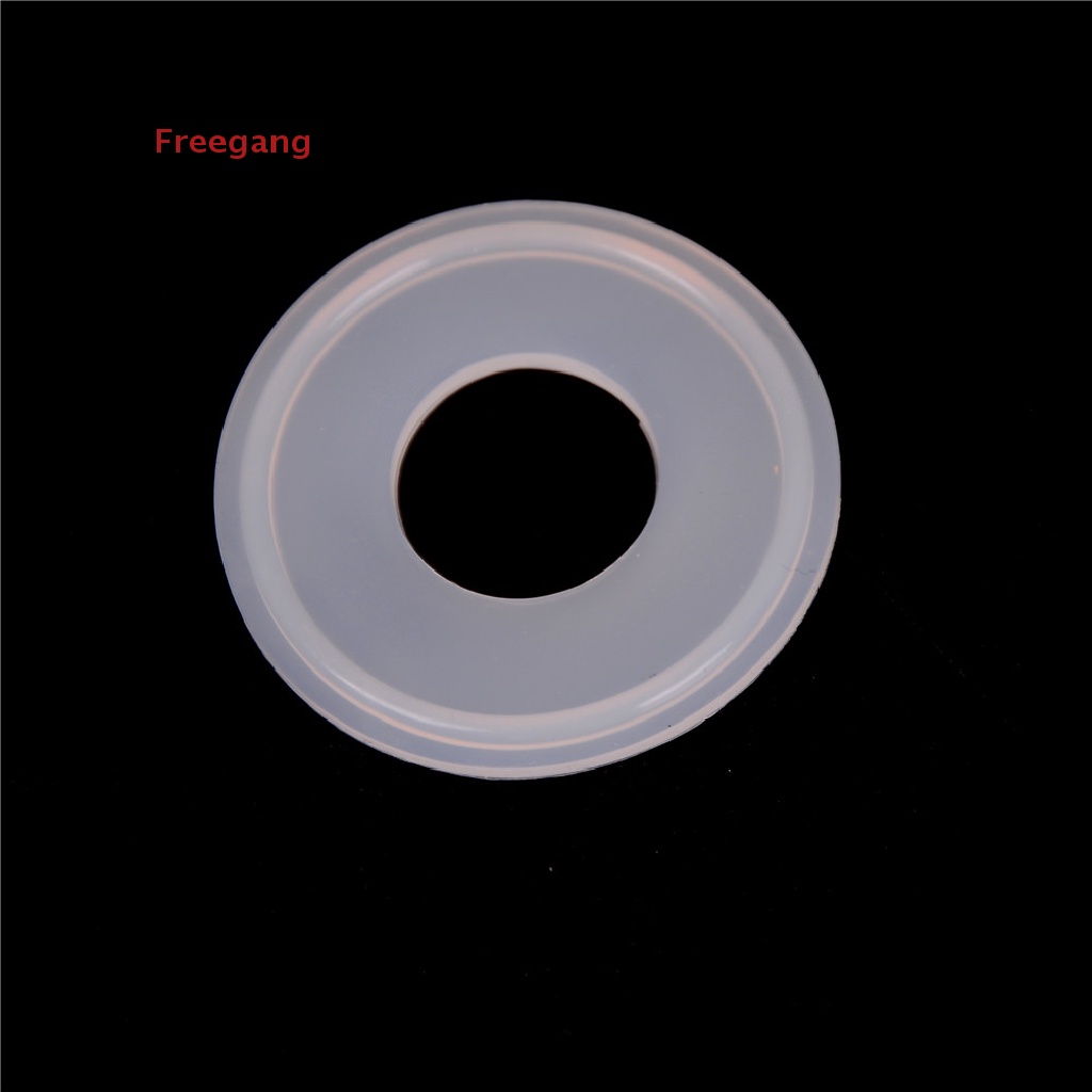 [Freg] 10pcs Gasket Silicon Penjepit Tri Sanitari 1 &quot;Cocok 50.5mm OD Type Ferrule Flange 451ID