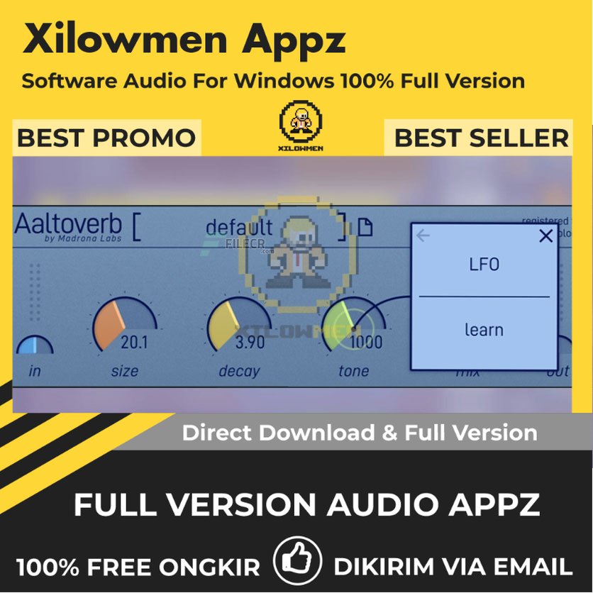 [Full Version] Madrona Labs Aaltoverb 2 Pro Lifetime Audio Software WIN OS