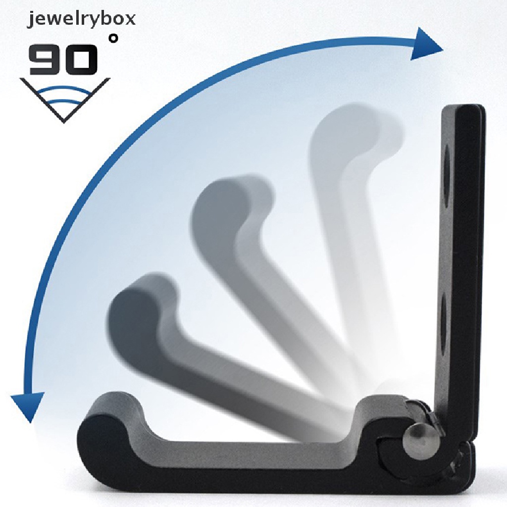 [jewelrybox] Paduan Aluminium Lipat Earphone Holder Dinding Gantungan Hook Headphone Holder Dengan Sekrup Headset Aksesoris Desktop Mount Butik