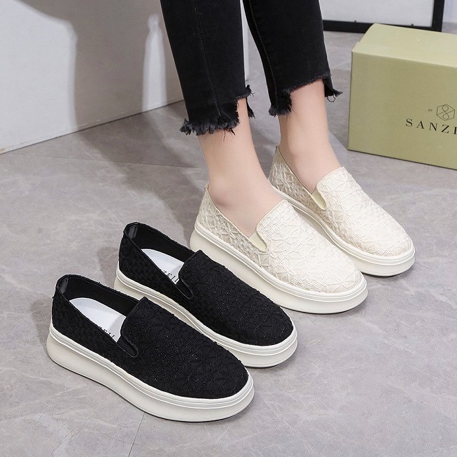 0021 Sanzeil Davve - Sepatu Wanita Slip On Import Murah Terbaru