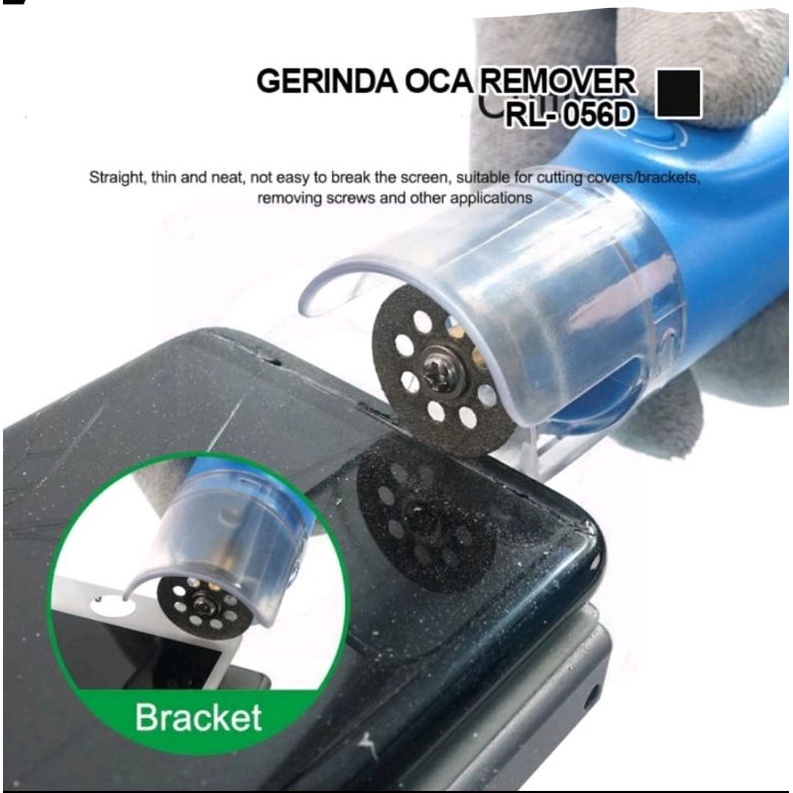 bor / gerinda plus oca remover electric lcd ts relife RL 056d