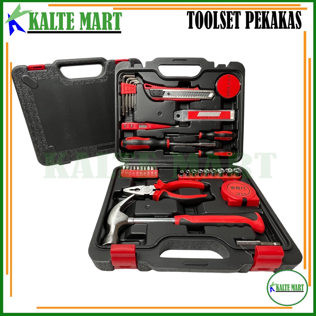 Toolset Pekakas Toolkit Set Alat Pertukangan ToolBox Tools Master