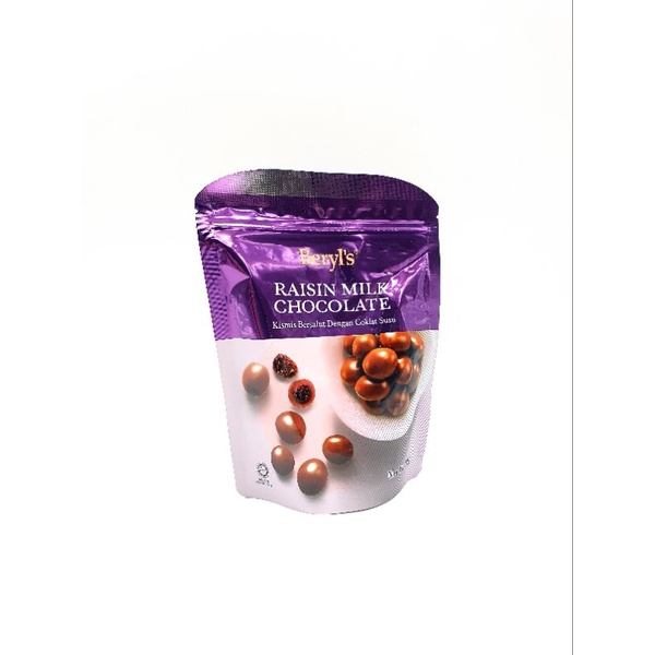 

Beryl's Coklat susu isi kismis 250 gram