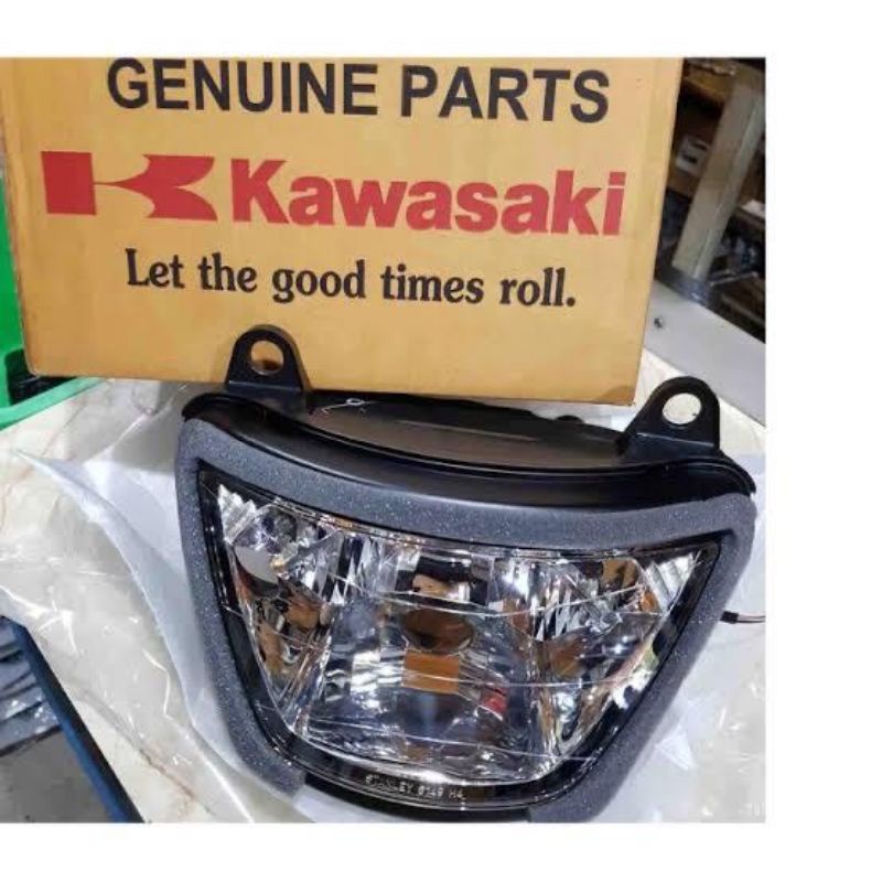 REFLEKTOR LAMPU DEPAN NINJA RR OLD ORIGINAL