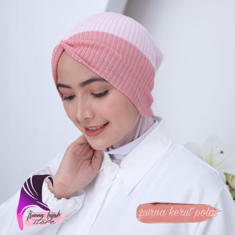 Ciput Risty| Ciput Rajut | Inner Serut | Inner Bandana | Grosir Jilbab