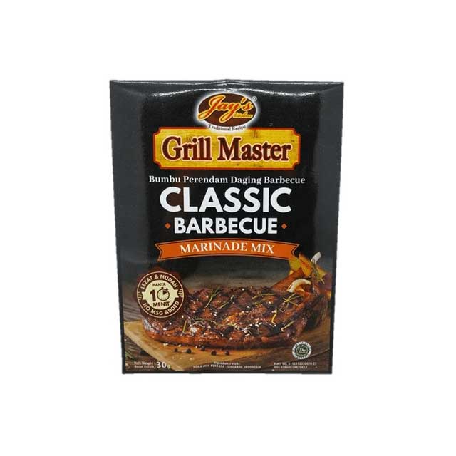 

JAY'S GRILL MASTER CLASSIC BBQ MARINADE