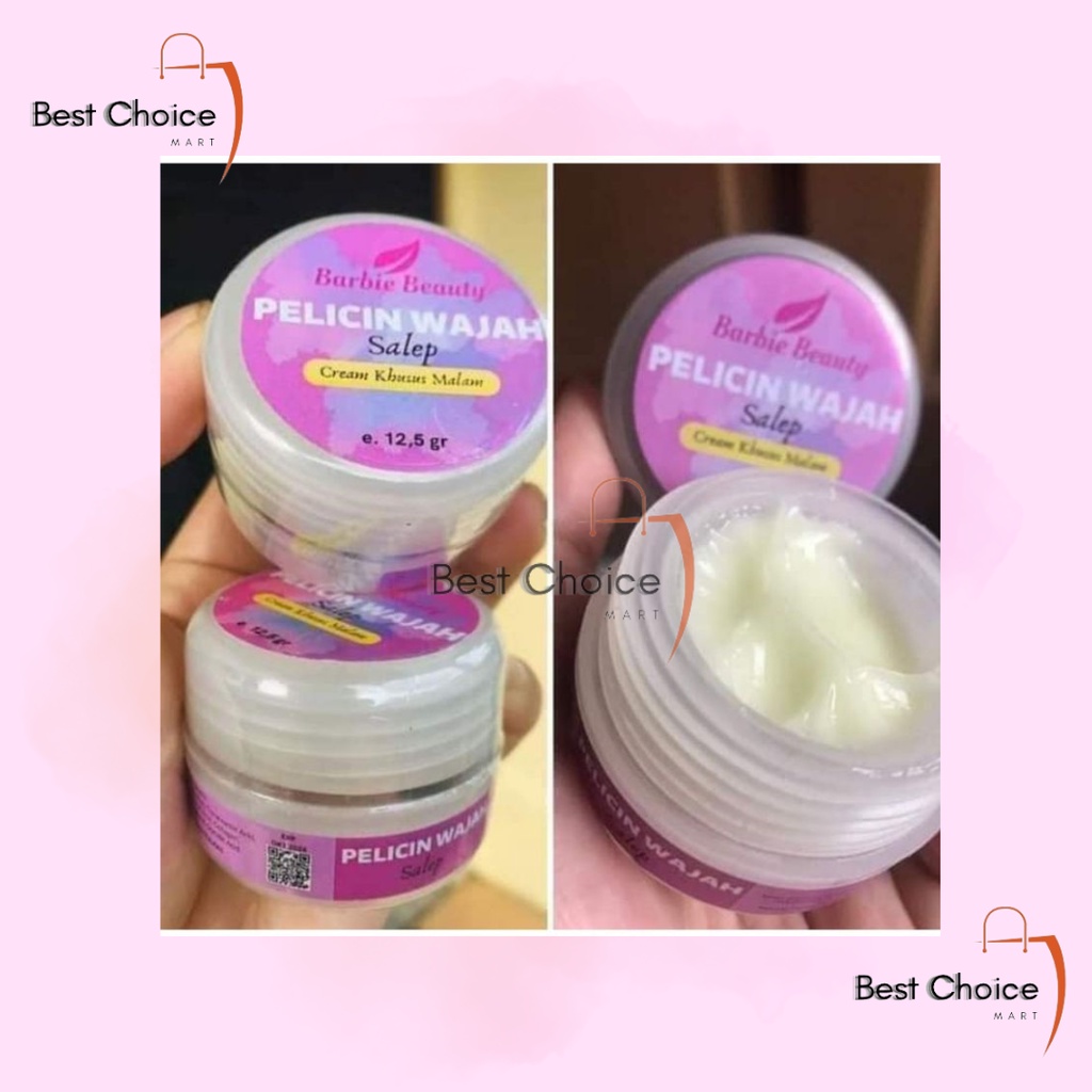 SALEP PELICIN BARBIE BEAUTY KRIM GLOWING KRIM PENGHILANG FLEK KRIM JERAWAT PENCERAH WAJAH SALEP PELI